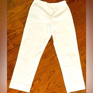 Carina white high rise pants size Medium